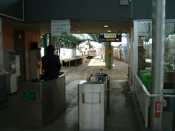 中央前橋駅の改札